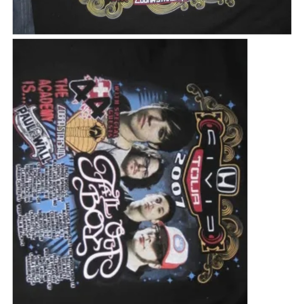 ISO Fallout boy 2007 honda civic tour tee shirt